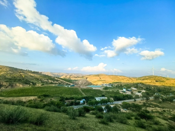 1757641095243654qzwO.jpg 填埋場經(jīng)過綠化后,植被長勢喜人,綠色的場站與清澈的藍(lán)天相呼應(yīng)。_副本.jpg